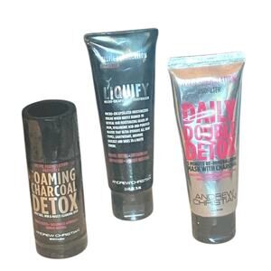 Andrew Christian Skincare Bundle - Detox Cleanser & Mask, Liquify Moisturizer